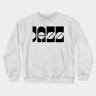 Jazz logo design Crewneck Sweatshirt